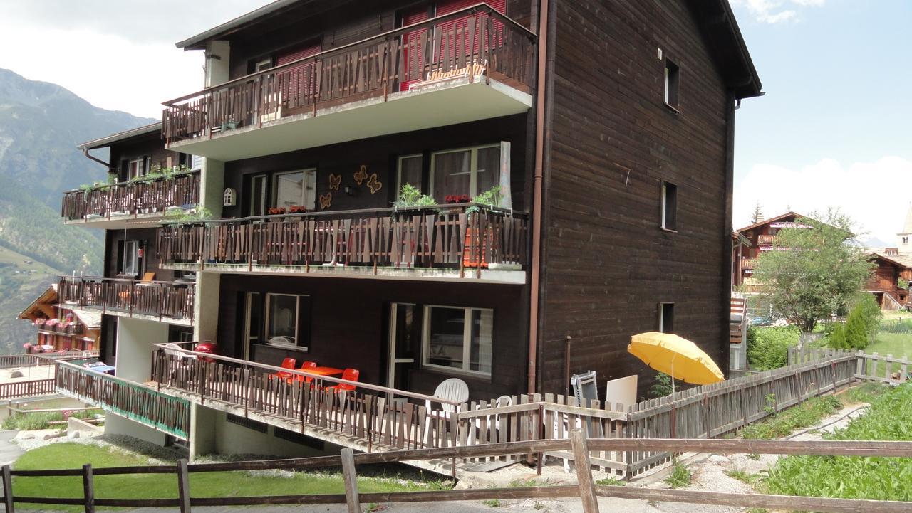 Haus Silberblick Anrig Apartman Grächen Kültér fotó