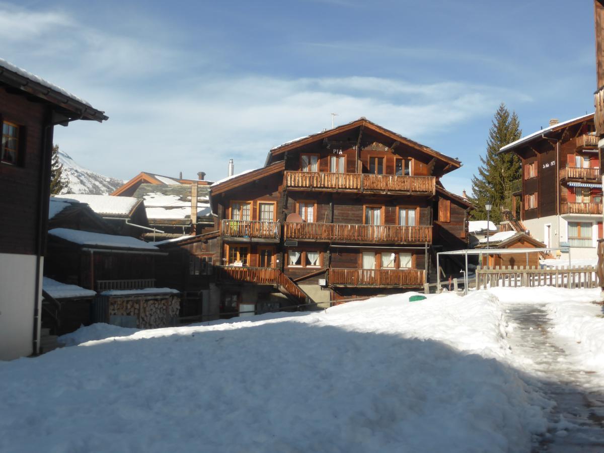 Haus Silberblick Anrig Apartman Grächen Kültér fotó