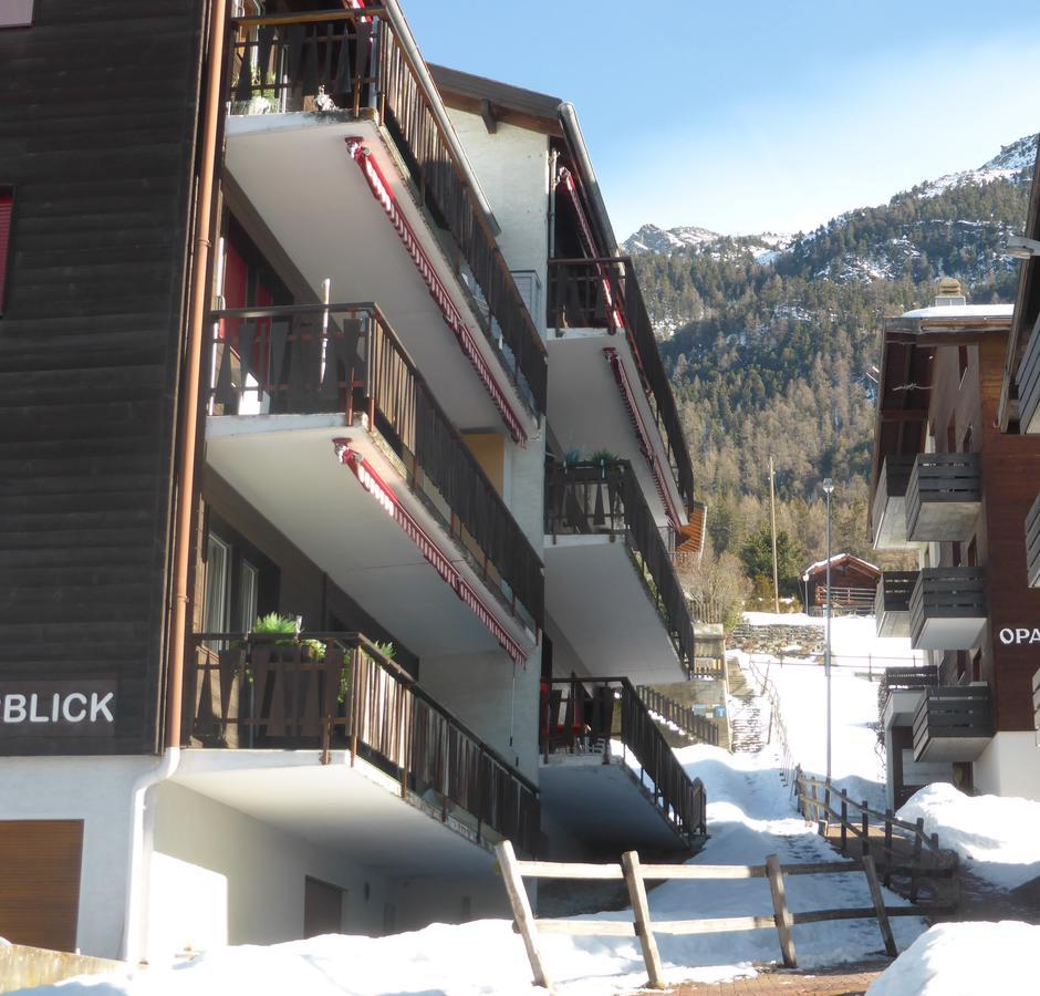 Haus Silberblick Anrig Apartman Grächen Kültér fotó
