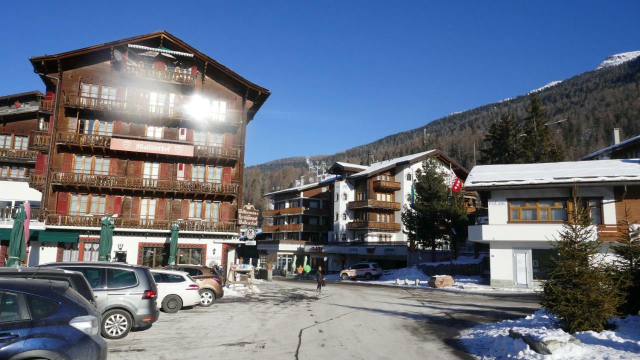 Haus Silberblick Anrig Apartman Grächen Kültér fotó